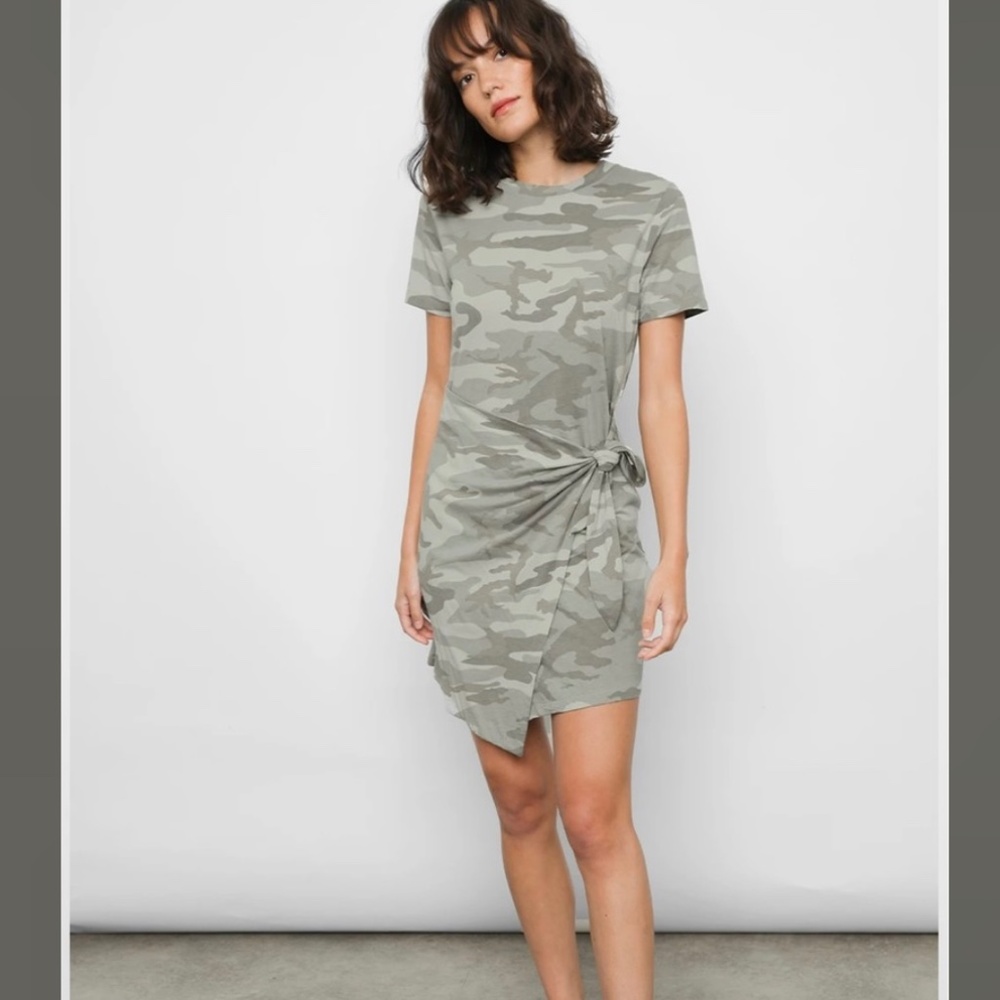 Rails camo cotton dress, size medium